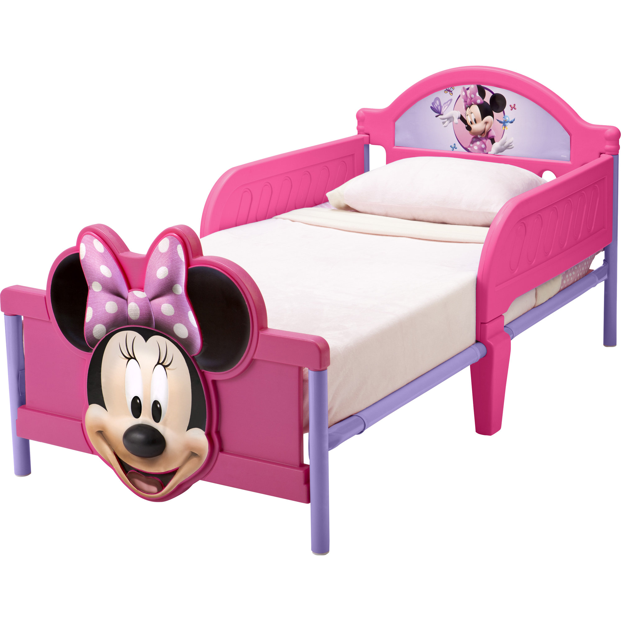 Delta Children Disney Minnie Mouse 3D Convertible Toddler Bed & Reviews